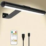 LED Picture Light with Remote Rechargeable Battery Painting Light for Display