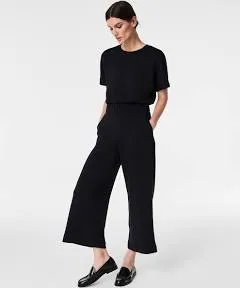 SPANX® AirEssentials Cropped Wide Leg Jumpsuit