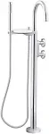 Kohler K-T77984-9 Components Floor-Mount Bath Filler Trim - Polished Chrome