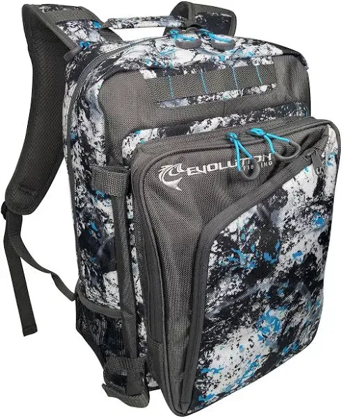 Evolution Outdoor Largemouth 3700 Tackle Backpack - Quartz Blue