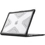 Fintie Case Compatible with MacBook Air 15 inch (2024/2023) M3/M2 Chip, Heavy Duty Rugged Hard Shell Cover with TPU Bumper for MacBook Air 15.3" Mode