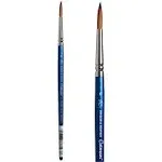 Winsor & Newton Cotman Watercolor Brush - Round, Short Handle, Size 6