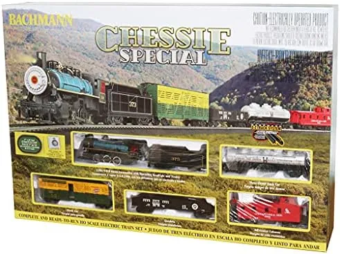 Bachmann 00750 Chessie Special HO Gauge Steam Starter Freight Train Set