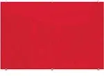 Balt 83845 Visionary Magnetic Glass Dry Erase Whiteboard (Red)