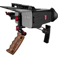 Zacuto Cinematographer’s Rig | Smartphone Video Rig w/Smart Z Finder, Director’s Grip, Accessory Rail, Bridge, Brow, Shoulder Stock & More | Filmmaking & Content Creator Accessories for Mobile Phones