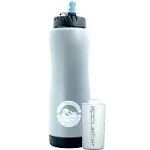 Epic Vostok | Vacuum Insulated Water Bottle with Filter | USA Made Filter | Dishwasher Safe | Stainless Steel | BPA Free Water Bottle | Removes