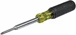 Klein Tools 32559 Multi-bit Screwdriver / Nut Driver, Extended Reach 6-in-1 Tool