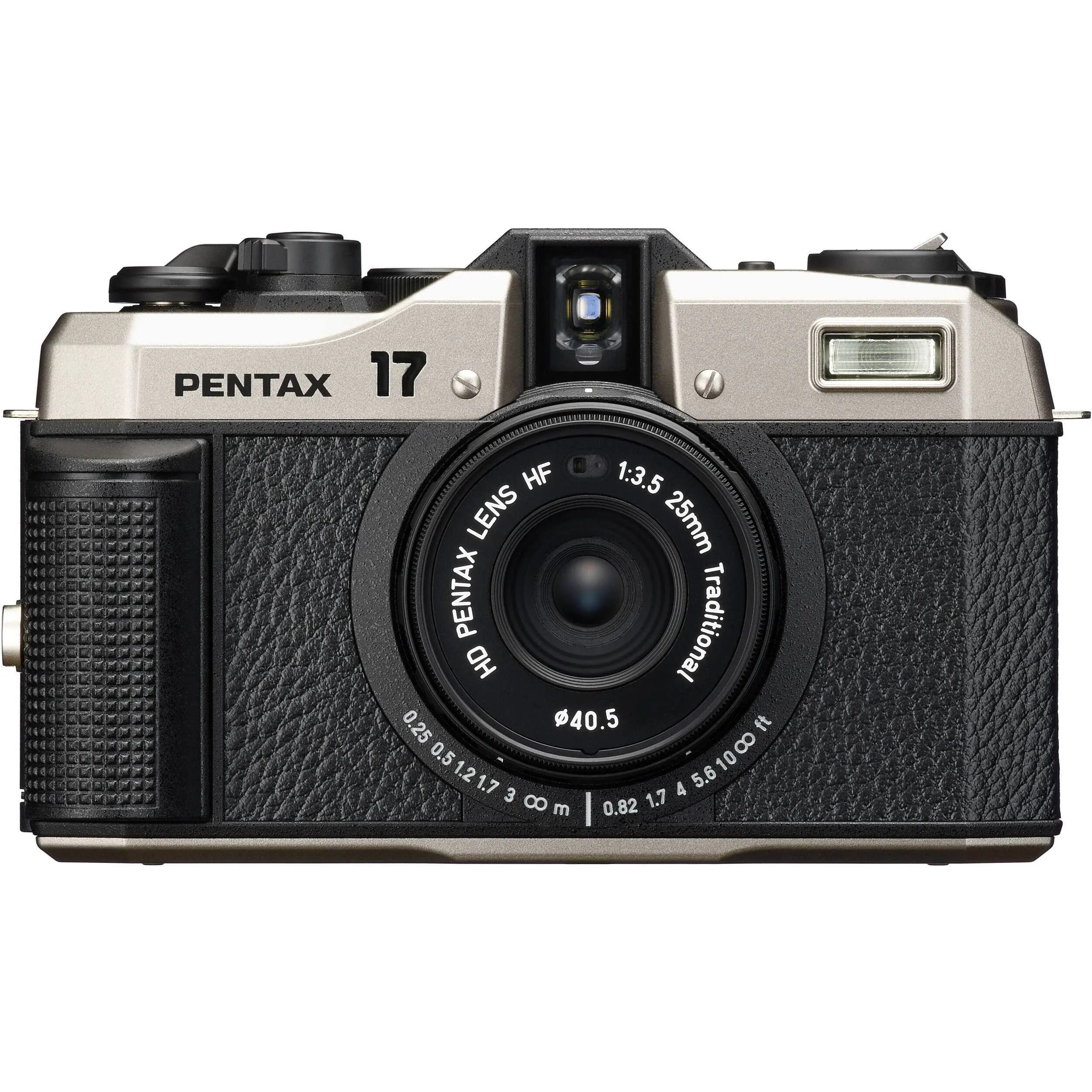 Pentax - 17 Half-Frame Film Camera - Dark Silver