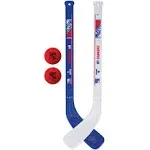 Soft Foam NHL Team Mini Hockey Stick Set for Safe Indoor Play - New York Rangers