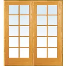 Verona Home Design Prehung Glass French Doors