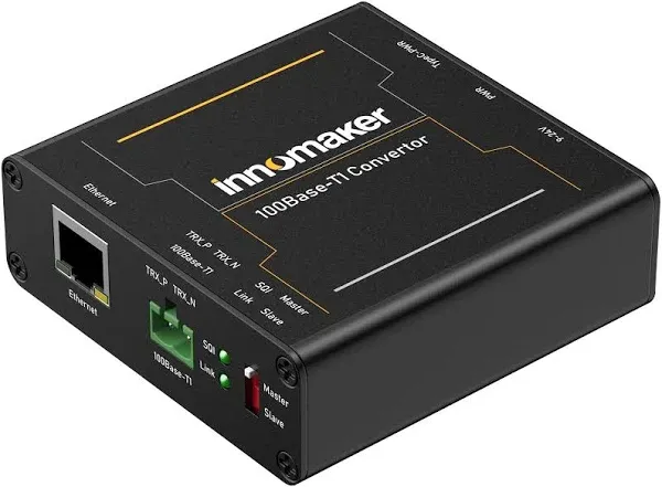 100BASE Ethernet Media Converter Device 2-Wire Ethernet 100BASE-T1 to Fast