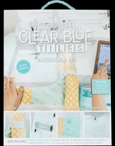 KDTL105, Clear Blue Tiles - Essentials Kit, from Kimberbell