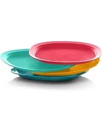 Tupperware Reheatable Luncheon Plates