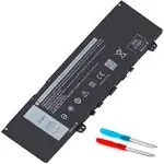 38Wh F62g0 Laptop Battery Replacement for Dell Inspiron 13 7000 7373 7386 2 in 1 7370 7380 5370 P91G P83G P87G P91G001 P83G001 P83G002 P87G001 F62go