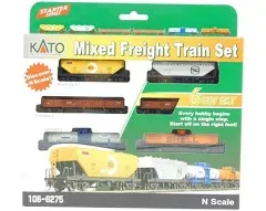 Kato N Mixed Freight Car Set