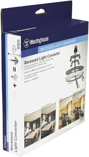 Westinghouse 0101100 Recessed Light Converter New In Box