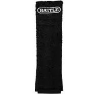 Battle Football Player Towel, Black, One Size