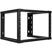 Navepoint Wall Mount Open Frame Server Equipment Rack