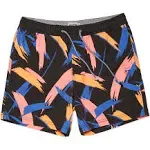 Party Pants USA Men’s Swim Trunks, Characters, Stretch Swimming Board Shorts, 5.5” Inseam