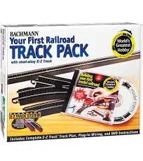 Bachmann 44497 HO E-Z Track System Your First Railroad Track Pack NEW