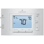 Emerson 1F83C-11NP Conventional (1H/1C) Non-Programmable Thermostat, White