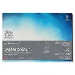 Winsor & Newton Professional Watercolor Paper Block, 7" x 10", Hot Pressed