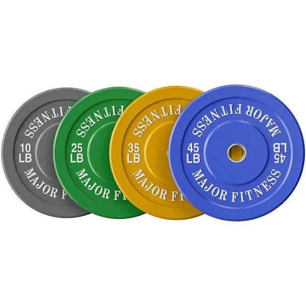 Major Lutie Low Bounce Bumper Plates