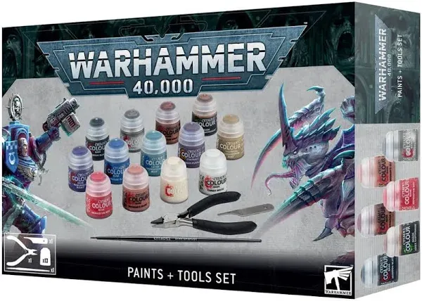 Citadel Warhammer 40,000 Paint and Tool Set