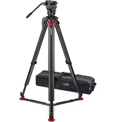 Sachtler S2064S-FTGS System aktiv6 flowtech75 GS Tripod with Spreader, Handle and Bag