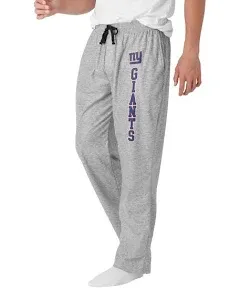 FOCO Men's NFL Team Logo Athletic Gray Lounge Pants