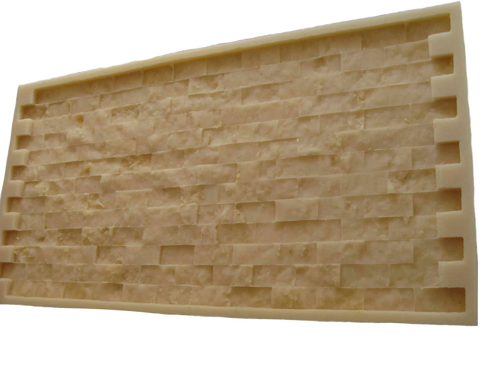 Mosaic Stone Rubber Mold. Concrete Veneer Paver. Ms 821/1