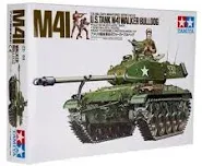 NEW Tamiya US Tank M41 Walker Bulldog Military 1:35 Scale Hobby Kit Sealed