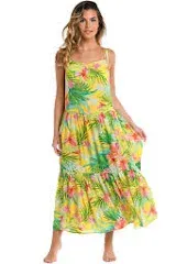 La Blanca Calypso Bloom Midi Dress