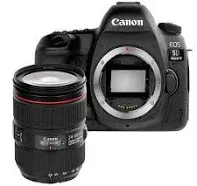 Canon EOS 5D Mark IV Dslr Camera with 24-105mm f/4L II Lens