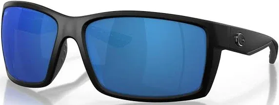 Costa Reefton 580P Polarized Sunglasses, Black/Gray