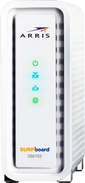 ARRIS SURFboard  CABLE MODEM SB6183 &#034;WHITE&#034; OPEN BOX 