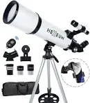 80mm Aperture 600mm - Astronomical Portable Refracting Telescope