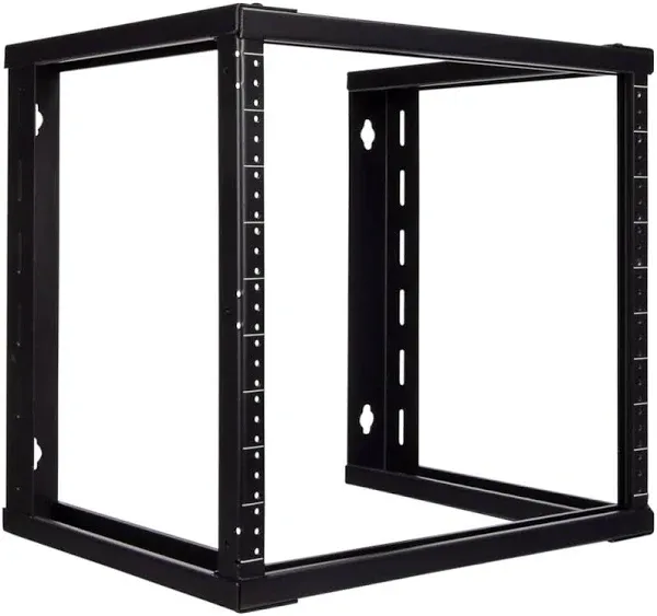 Navepoint Wall Mount Open Frame Server Equipment Rack