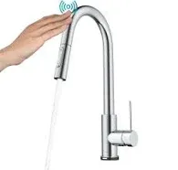 Kraus Oletto Touchless Sensor Pull-Down Single Handle Kitchen Faucet