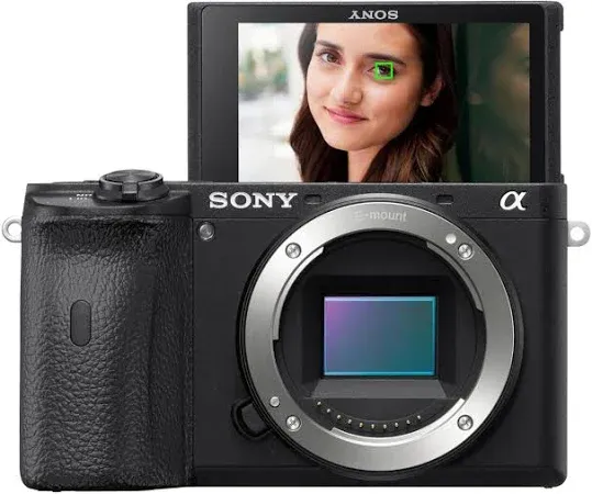 Sony A6600 w/18-135mm (Black)+ FREE Extra OEM Battery *NEW*