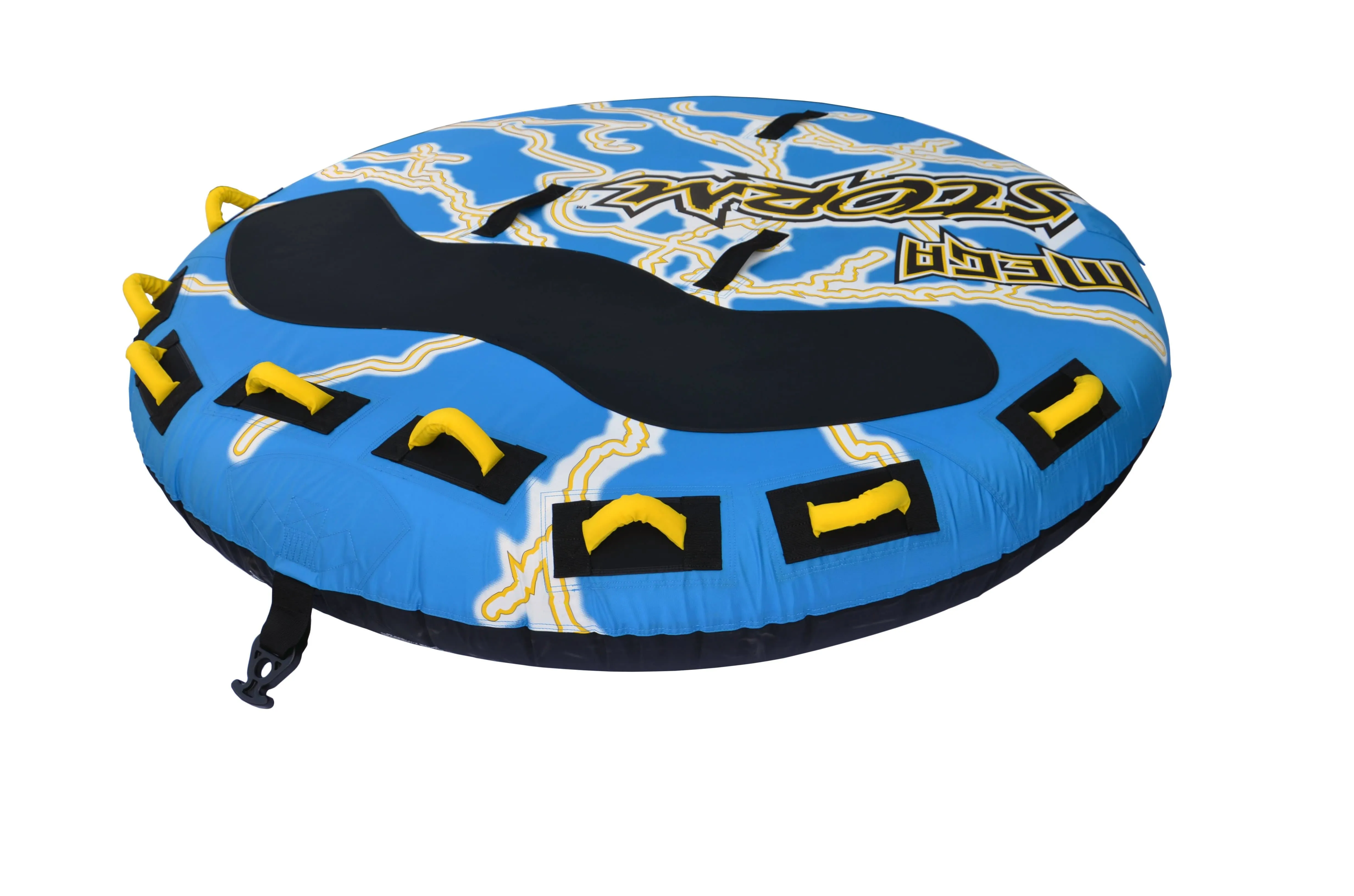 RAVE Sports Mega Storm Boat Towable Tube - Inflatable Boating Tube for 1-4 Ri...