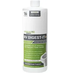 Unique RV Digest-It+ Extra-Strength Black Tank Treatment for RVs