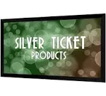 STR-169135 Silver Ticket 4K Ultra HD Ready Cinema Format (6 Piece Fixed Frame) Projector Screen (16:9, 135", White Material)