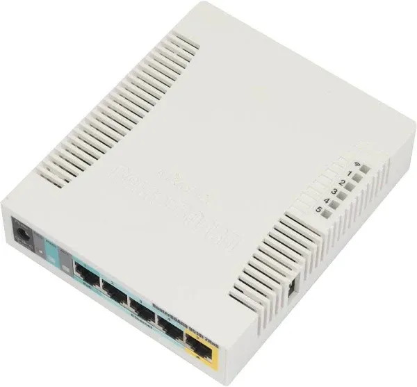 MikroTik RB951Ui-2HnD Indoor Wireless Router (Complete with enclosure, power supply) [RB951Ui-2HnD]