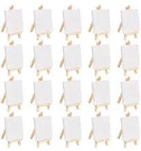 WOWOSS Mini Stretched Canvas 20 Pack