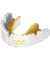 OPRO Gold Level Mouthguard for Braces, Adults Sports Mouth Guard, Featuring Revolutionary Fitting Technology for Boxing, Lacrosse, MMA, Martial Arts, Hockey, and All Contact Sports