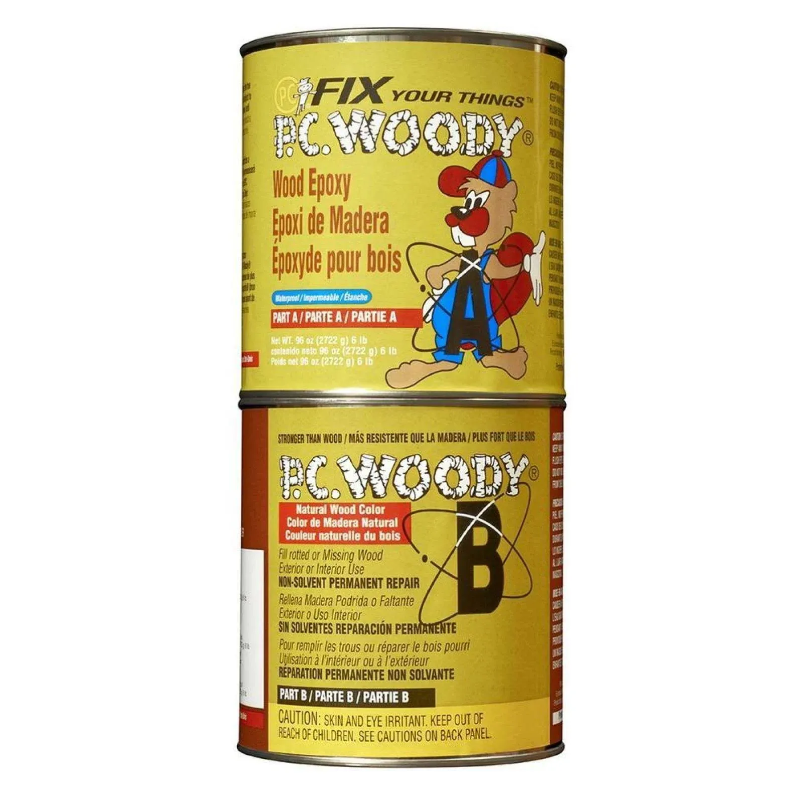 PC-Woody Wood Epoxy · 2.7 kg (96 oz)