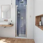 DreamLine SHDR-443400-04 The DreamLine Elegance Plus shower door combines framel