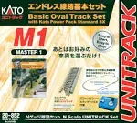 KATO N Gauge M1 Endless Basic Set Master 1 20-852 Railroad Rail Set From JAPAN