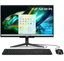 Acer Aspire C22-1610-UA91 AIO Desktop 21.5" Full HD 1920 x 1080 IPS Display